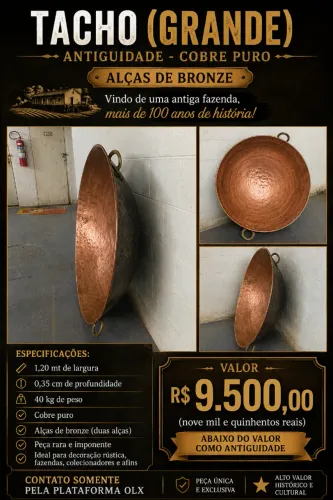 Tacho Antigo (Grande)