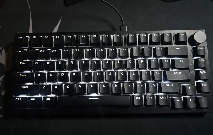 Teclado Mecânico Ajazz ak820 Branco - 75%