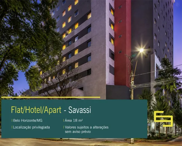 Apartamento à venda na Savassi, em Belo Horizonte/MG