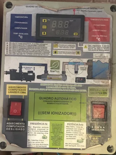 Aquecedor de piscina elétrico