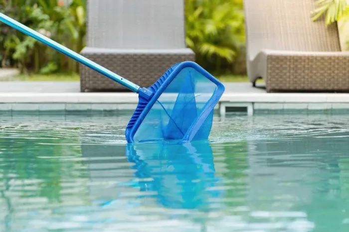 Piscina limpa só chamar