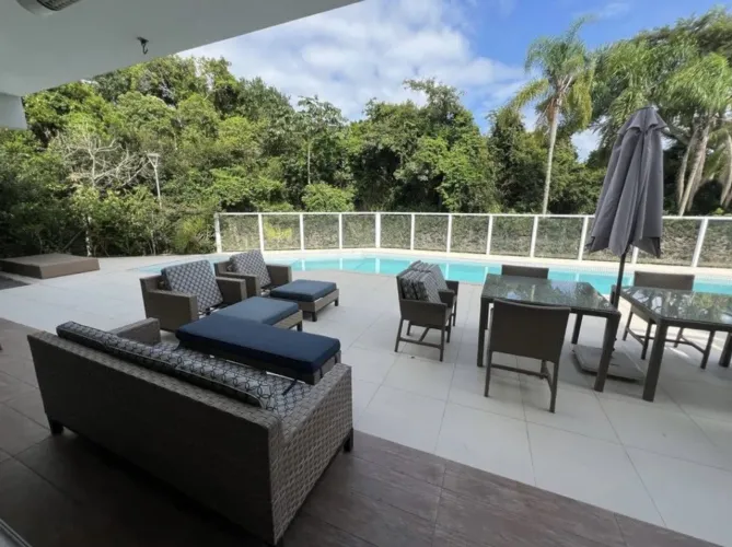 Casa para Locação em Florianópolis, JURERE INTERNACIONAL, 7 dormitórios, 6 suítes, 8 banhe