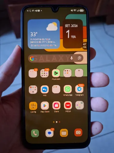 Samsung Galaxy A17 5G (Cor: Preta com 8gb/256gb)