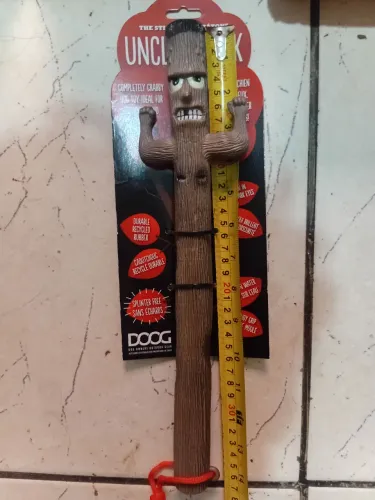 Brinquedo Pet galho de borracha