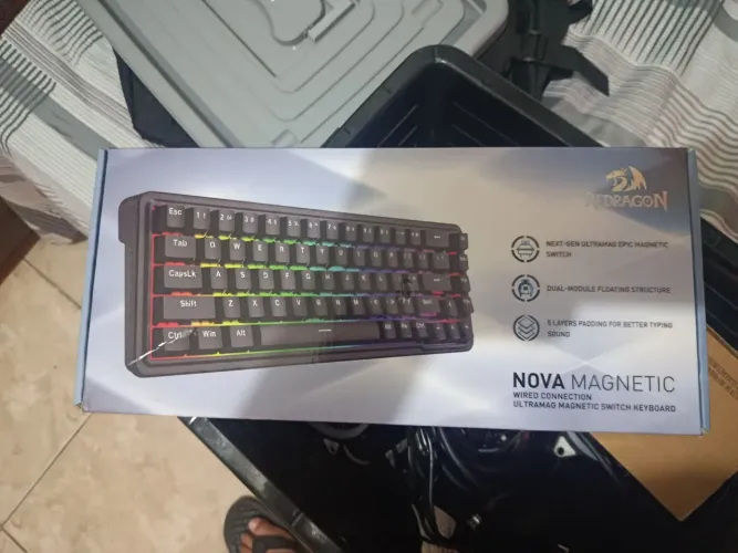 Teclado magnético redragon
