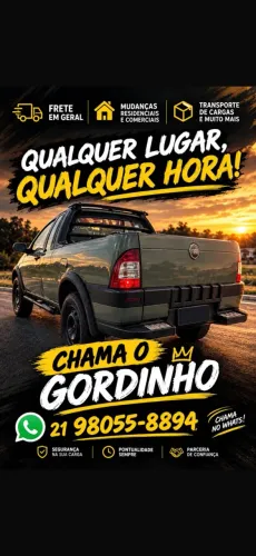 Frete carreto rj e região a partir de 50$