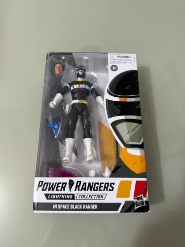 Power Rangers - In Space Black Ranger - Lightning Collection