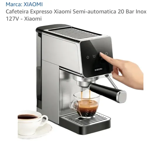 Cafeteira Xaomi Semi-Automática Bar Inox 110v
