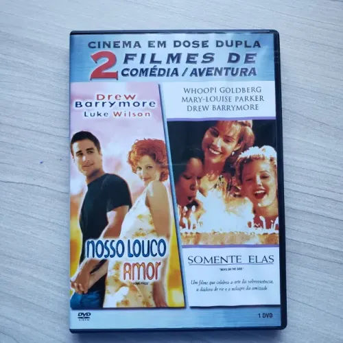DVD Cinema em Dose Dupla: Nosso Amor Louco / Somente Elas