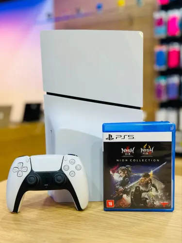 PS5 slim mídia física ( 6 meses garantia )