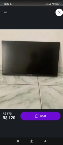 Monitor concordia com listras