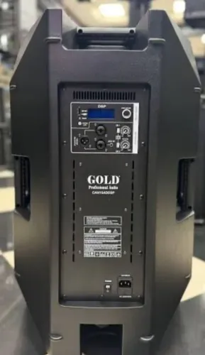 Vendo caixa de som áudio profissional, GOLD, com bluetooth, Ativa 15', bivolt