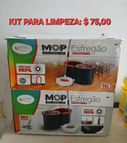 MOP GIRATÓRIO PARA LIMPEZA 