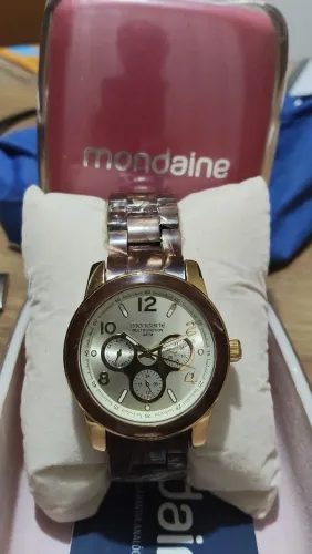 Relógio Mondaine feminino (nunca usado)