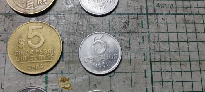 Moedas raras vários valores