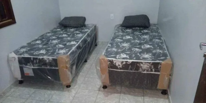 Cama box casal ou de solteiro