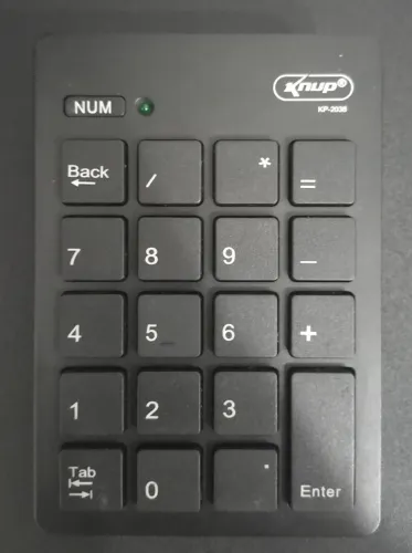 Teclado numérico sem fio APP-TECH KW50
