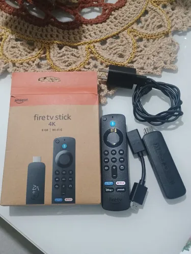 Fire TV Stick 4K com nota fiscal 