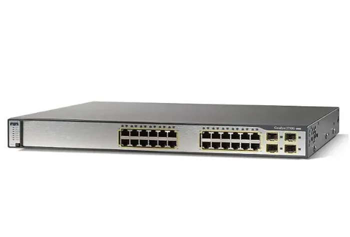 Switch de Rede Cisco Catalyst C3750G 24 Portas Gigabit