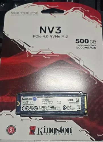 SSD NVME 500GB KINGSTON (ORIGINAL E LACRADO)