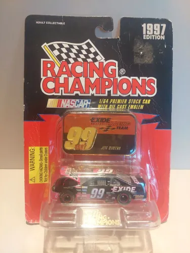 Miniatura NASCAR. Racing Champions #99 Jeff Burton. 1/64