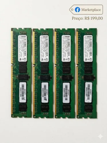 Kit 32 GB Server DDR 3L ECC ( 4x 8 GB ) PC3L - 12800R SMART M393B1G70QH0