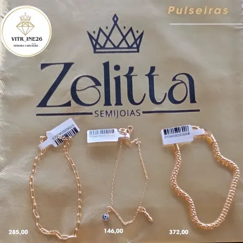 Pulseiras Semijoias Zelitta - Diversos Modelos