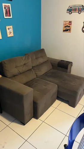 Sofá Retrátil e Reclinável