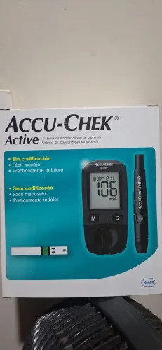 Medidor de glicose Accu check