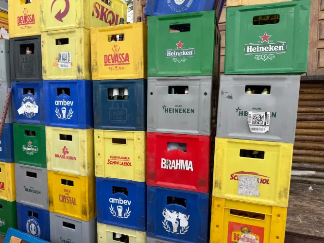 Caixas de cerveja