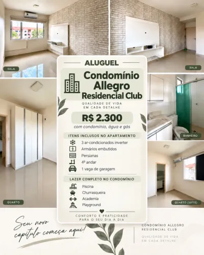 Aluguel Allegro Residencial Club