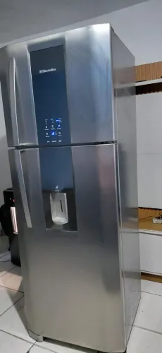 Geladeira Dw51x inox frost free ENTREGO