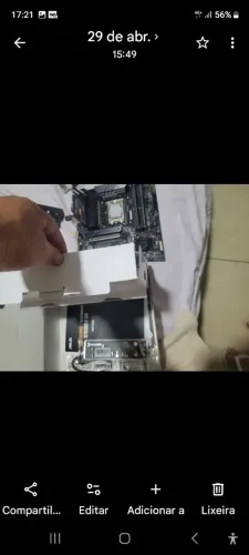 Placa mãe lga 1700 top com nota fiscal, ,,, só placa custa 1200,,