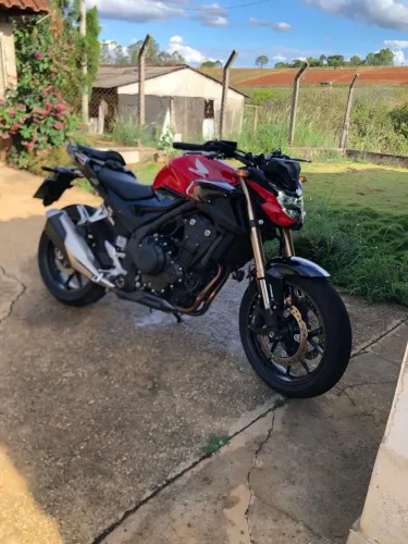 Cb 500F vermelha