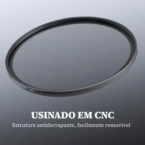 Filtro polarizador K&F 52mm ultra slim
