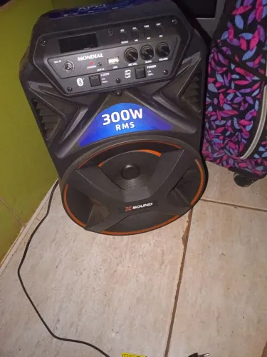 Caixa de som mundial bluetooth cm 300n