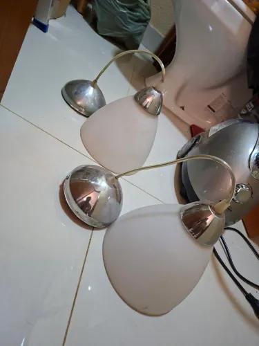 2 pendentes luminárias