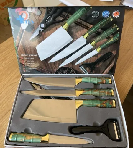 Faca kit com 6peças plus kitchen knife (PFC-1)