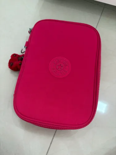 ESTOJO KIPLING 100 PENS ROSA