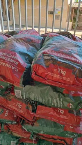 Carvão 7 kilos