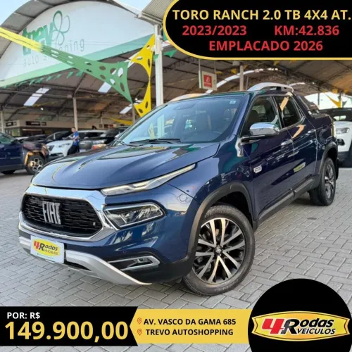 Fiat Toro Ranch 2.0 16V 4X4 Diesel Aut. 2023