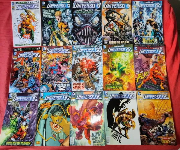 Universo DC° 3 Série (Novos 52) HQs Quadrinhos Gibis Comics
