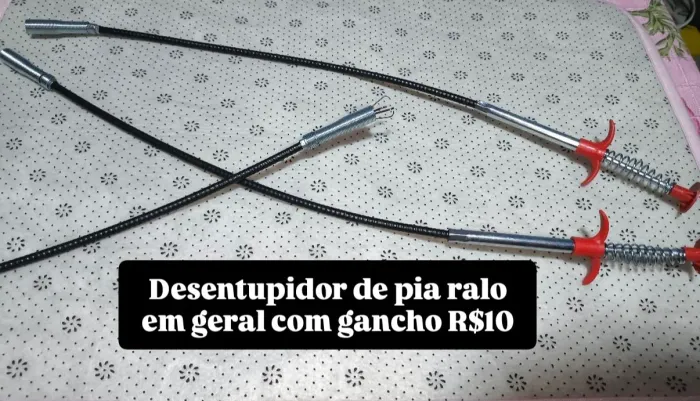 Desentupidor de pia ralos em geral
