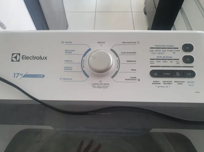 Máquina de lavar 17kg Eletrolux