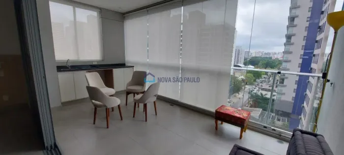 Studio Novo Moema, a 3 quadras do Metrô Moema, com 1 vaga de garagem