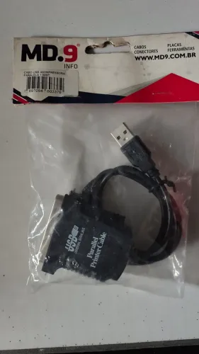 Adaptador impressora porta paralela X USB