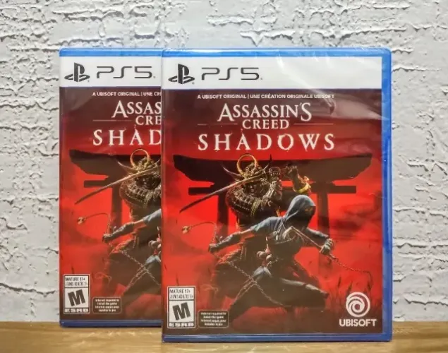 Assassins Creed Shadows Ps5 Lacrado (Aceitamos seu jogo usado como pagamento)