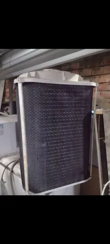 Condensadora de 60 BTUs com motor queima mais a serpentina e o ventilador está zero