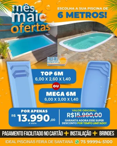 Piscinas de fibra