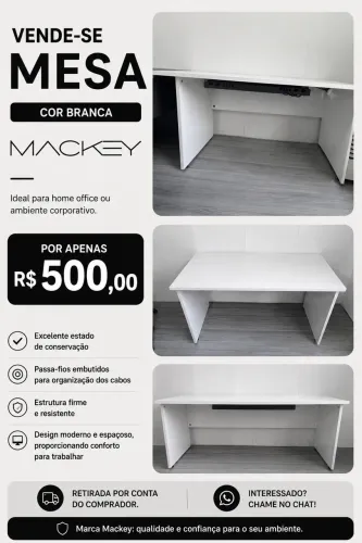 MESA DE ESCRITÓRIO - MARCA MACKEY